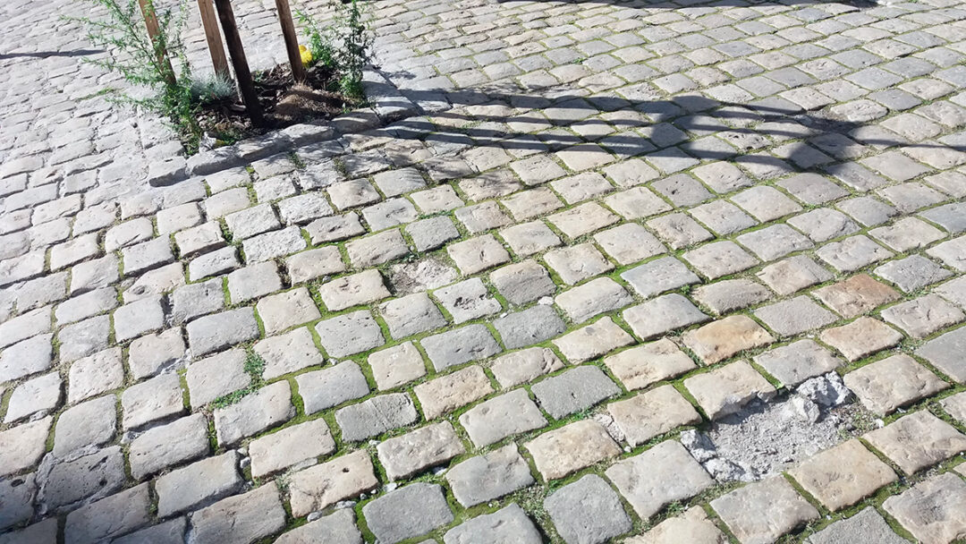 стара кам'яна бруківка